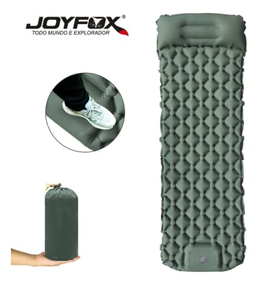 Colchonete Inflável Joyfox (com travesseiro e bomba)