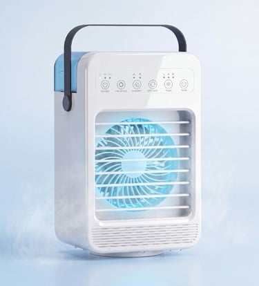 TundraFreeze portable personal air cooler – cools any room in 5 minutes, USB rechargeable with 8 h