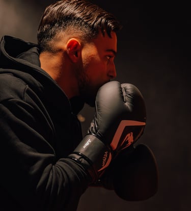 séance photo boxeur