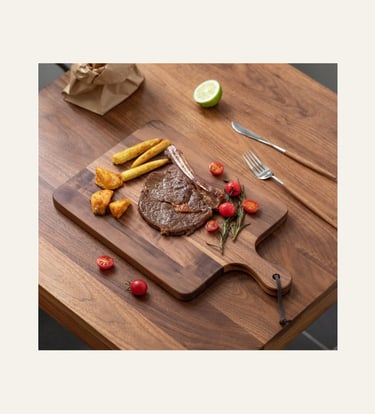 Muso Wood Walnut Cutting Board for Kitchen 15.7x9.8x0.8in