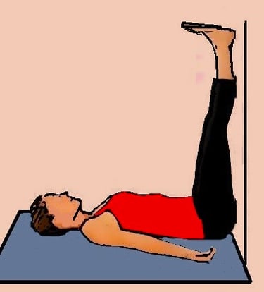 Legs-Up-The-Wall Pose (Viparita Karani)