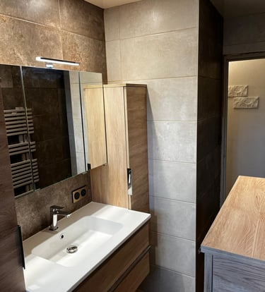 salle de bains rénovée par Lepezel Fermetures