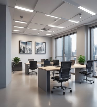 gray concrete wall inside building