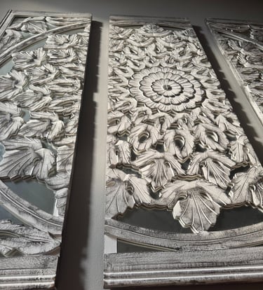 polakierowana rozeta