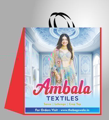 Multi Color Stitching Bags