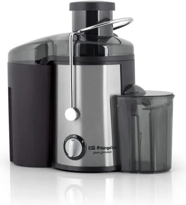 Orbegozo LI 5060, Liquadora, 600 W, 2 velocidades, cuerpo colador y filtro en acero inoxidable