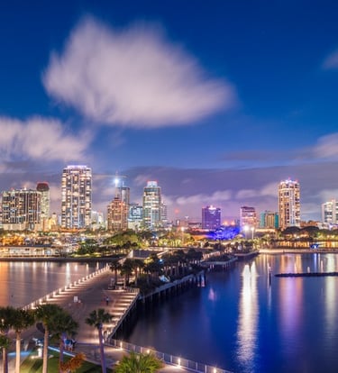 St. Petersburg Florida downtown