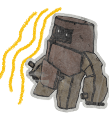 Game Character Sticker