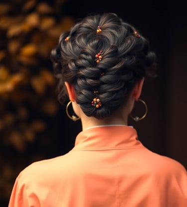 Delicate Berry Hair Pins for Natural-Looking Elegance