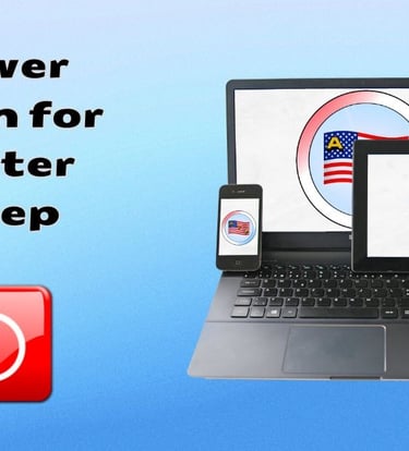 Power Down for Better Sleep - Turn off phones, tablets, and laptops