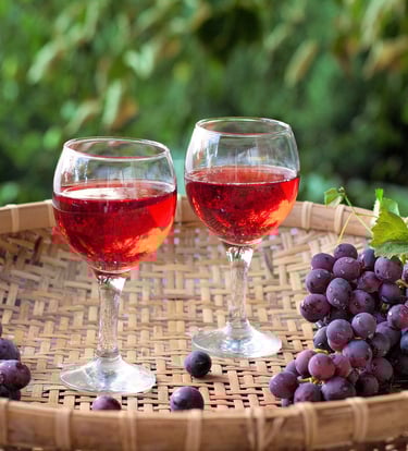 wine glasses