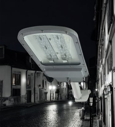 Luminaria led vialidades 80w, 100w. alumbrado público con supresor de picos