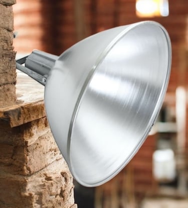 Reflector 18" led golden illumination