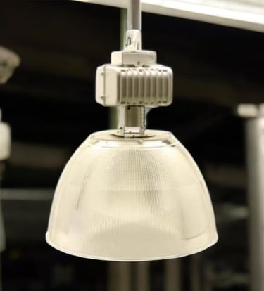 Campana industrial modulo inyeccion aditivos metalicos o sodio 250w, 400w. 