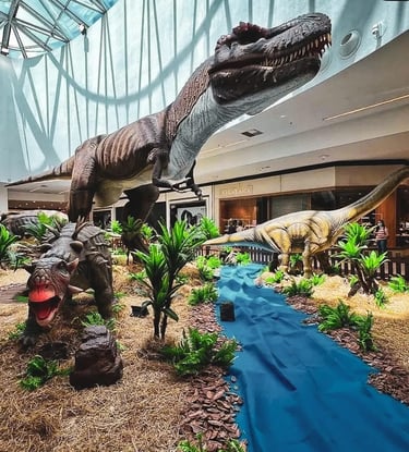 EVENTOS "MUNDO JURÁSSICO" - SHOPPING GRAND PLAZA