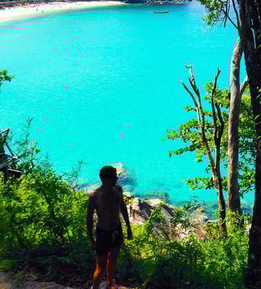 Paradise beach on a holiday planned by Francesco Margaretini Luxury Travel Villas Weddings