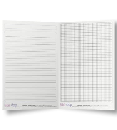 plantillas de hojas rayadas - kibe - digital on paper 