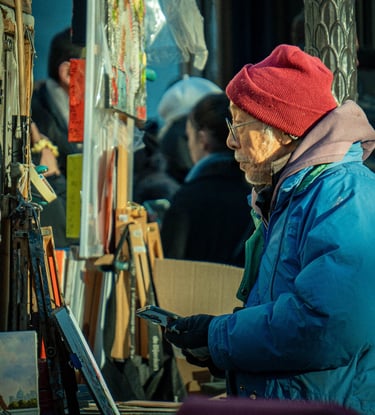 Peintre - Place du Tertre - Paris, Montmartre