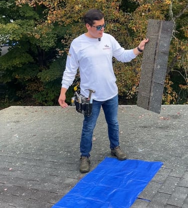 Experienced roofing contractors in Connecticut providing free roof inspections and repairs.