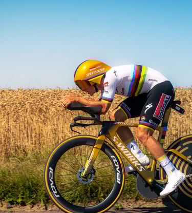 Remco Evenepoel Tour de France 2025, 6ème étape, Contre- la-montre Caen-Caen.