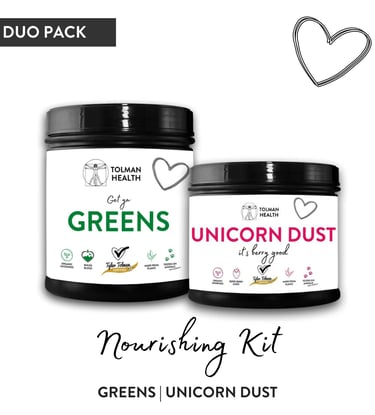 greens drink and unicorn dust