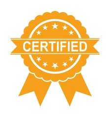 certified icon approved