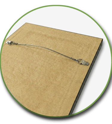 Back view of  Custom Family Tree Art framed fine art print with dust cover