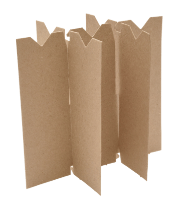 Divisória de papelão