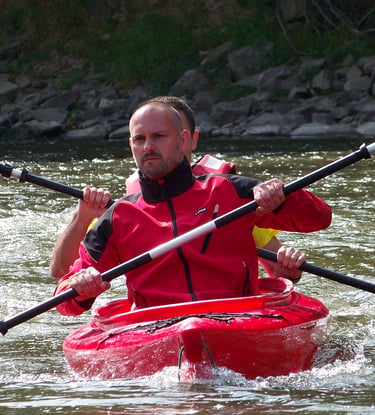 Spływ kajakami Popradem trasą z Muszyny