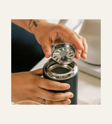 Fellow 12 oz Carter Move Travel Mug Matte Black