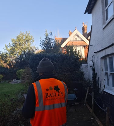 risk assessment of a grounds maintenance contract site in Eastbourne