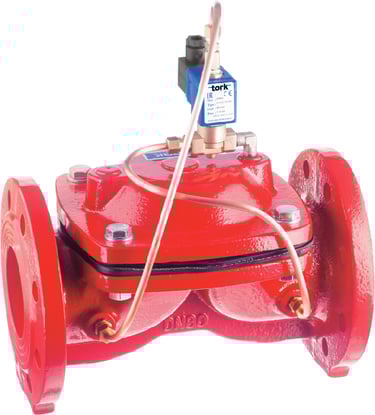 SMS Tork zawór elektromagnetyczny kołnierzowy
