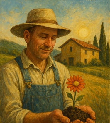 Contadino in Agriturismo