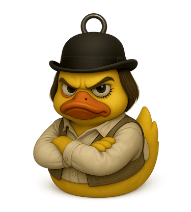 The KWAKIES - Clockwork orange duck