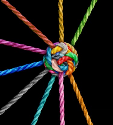 Node of different colors