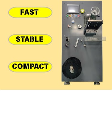 Fiber optic winding machine
