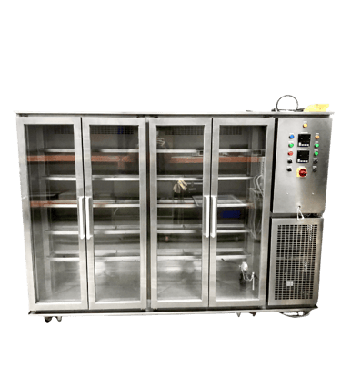 ตู้ทดสอบความชื้นของปูนซีเมนต์ - Curing Cabinet, Temp. humid controller for Cement lab test.