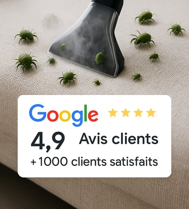 désinfection canapé