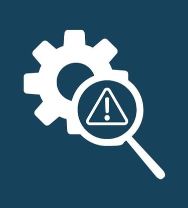 Icône dépannage et diagnostic des systèmes d’encaissement