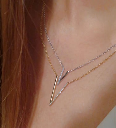Pendentif en or et diamants