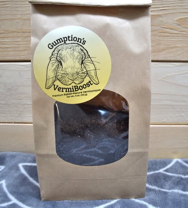 Hot Cross Buns' Homestead Vermicompost - Gumption's VermiBoost