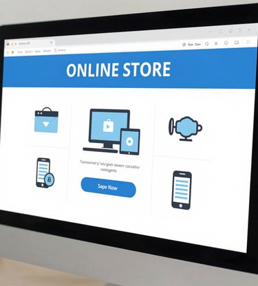 Interactive AI agent on a website helping a user with chat responses.