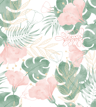 a floral wallpaper featuring a floral pattern