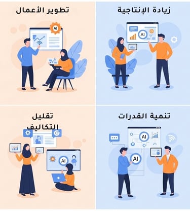 منصة عربية رائدة تسهم في رفع وعي الأفراد ورواد الأعمال بأدوات الذكاء الاصطناعي