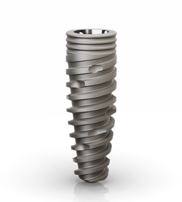 a tall vase with a spiral shaped vase on top of it