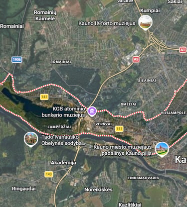 Vilijampolė žemėlapyje