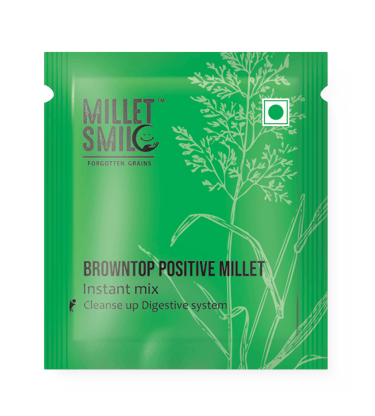 Browntop positive millet instant mix