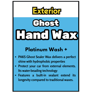 Delivers shine, hydrophobic properties, protects from elements, water-beading sealant