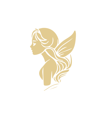 portrait femme angelesse face droite