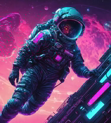 a soldier in a helmet and a gun